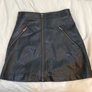BP Faux leather skirt